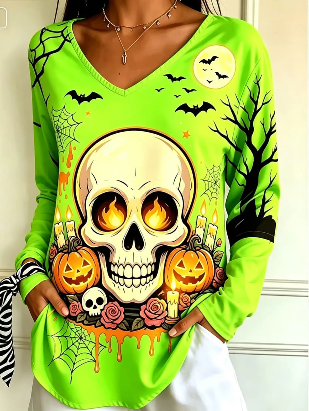 Women’s Y2K Long Sleeve Graphic Top