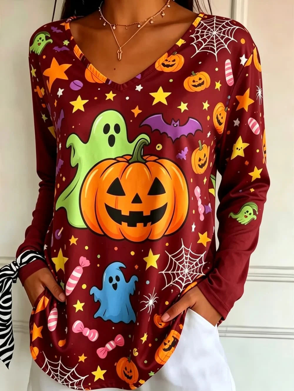 Women’s Y2K Long Sleeve Graphic Top