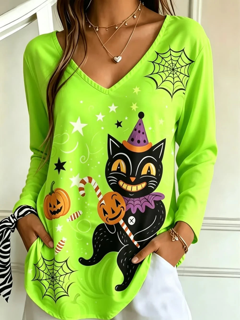 Women’s Y2K Long Sleeve Graphic Top
