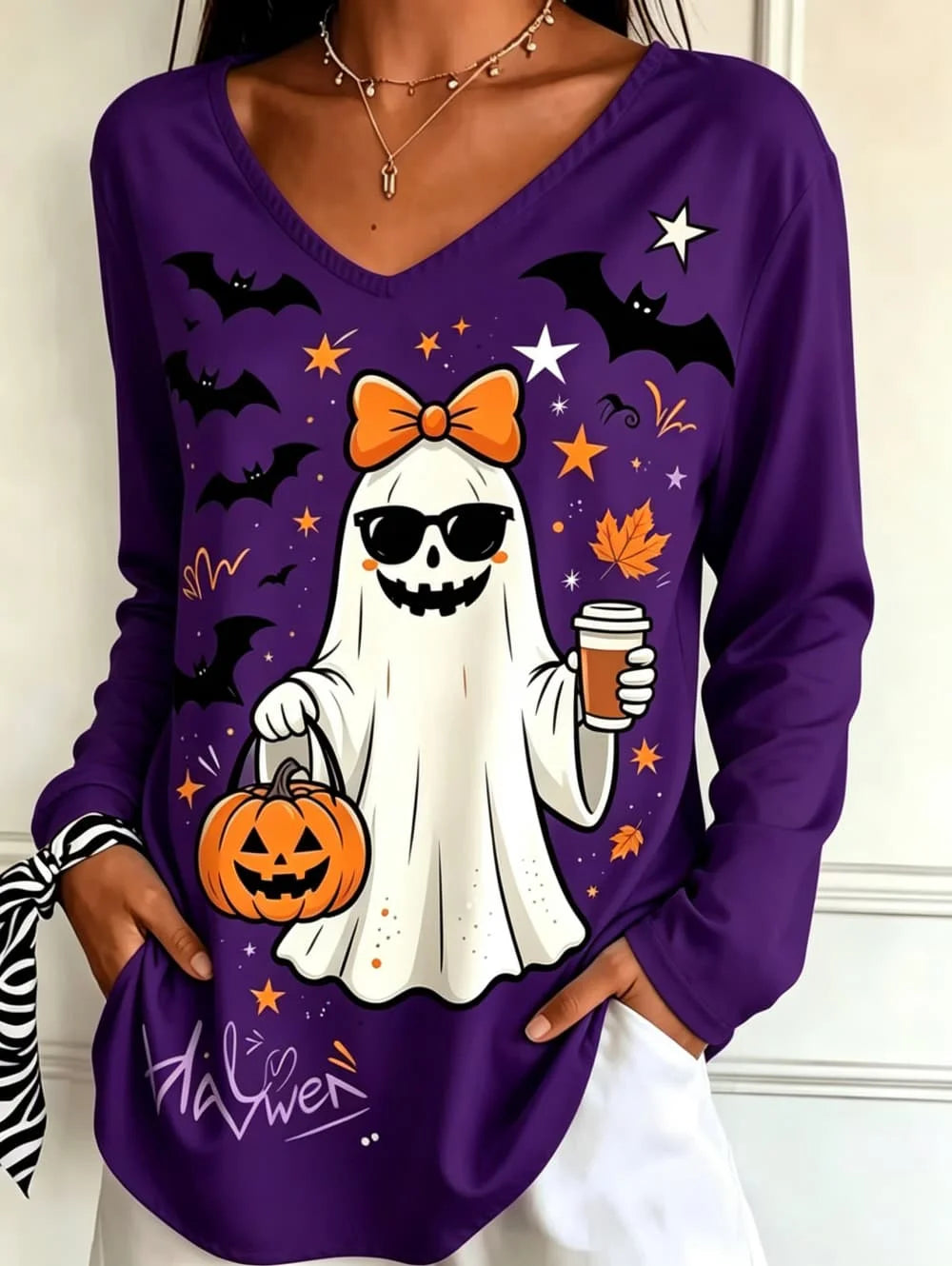 Women’s Y2K Long Sleeve Graphic Top