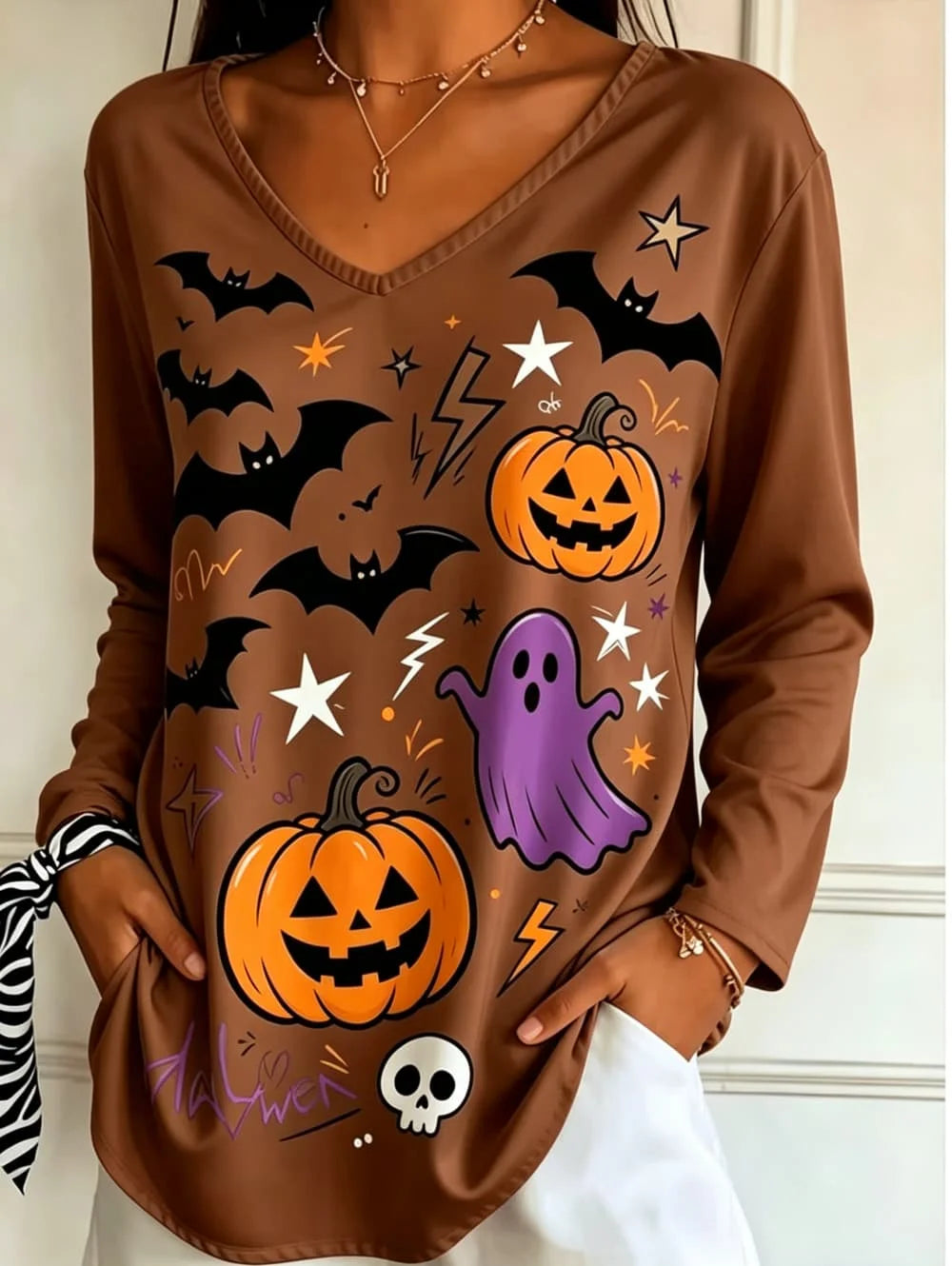 Women’s Y2K Long Sleeve Graphic Top