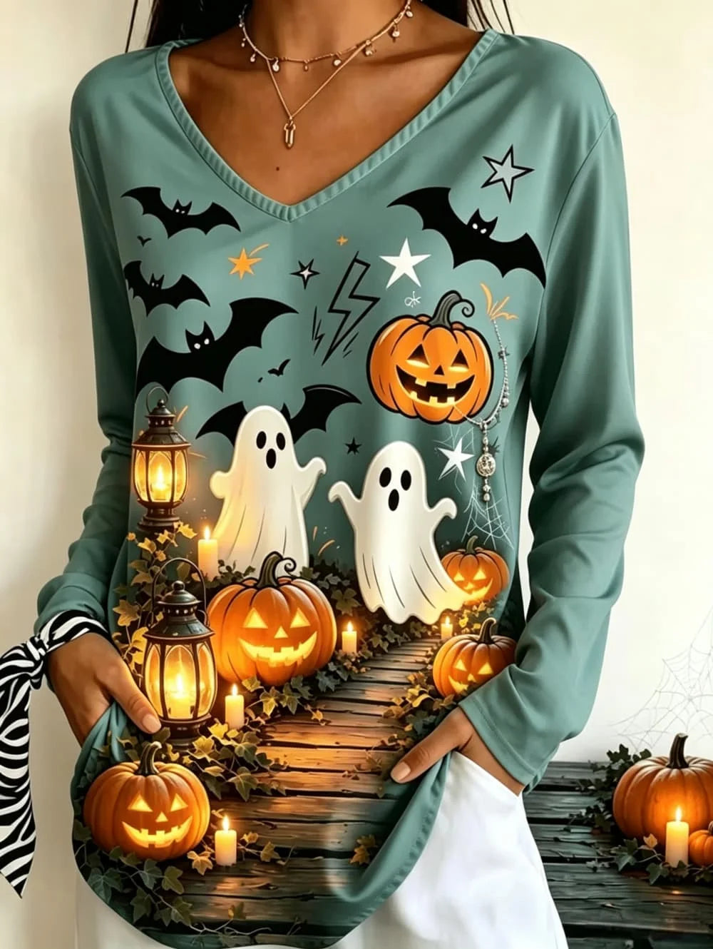 Women’s Y2K Long Sleeve Graphic Top