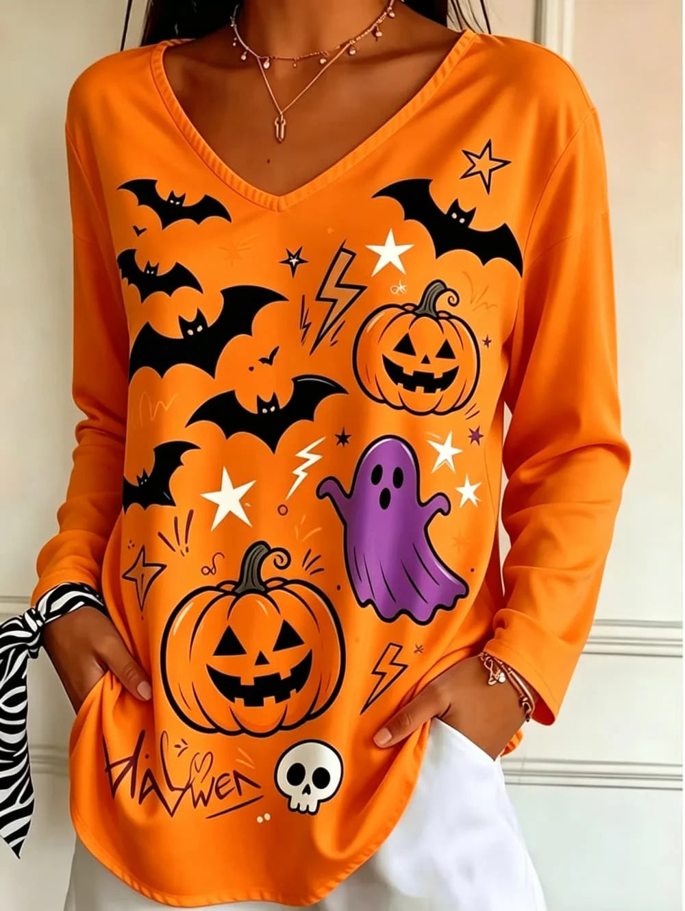 Women’s Y2K Long Sleeve Graphic Top